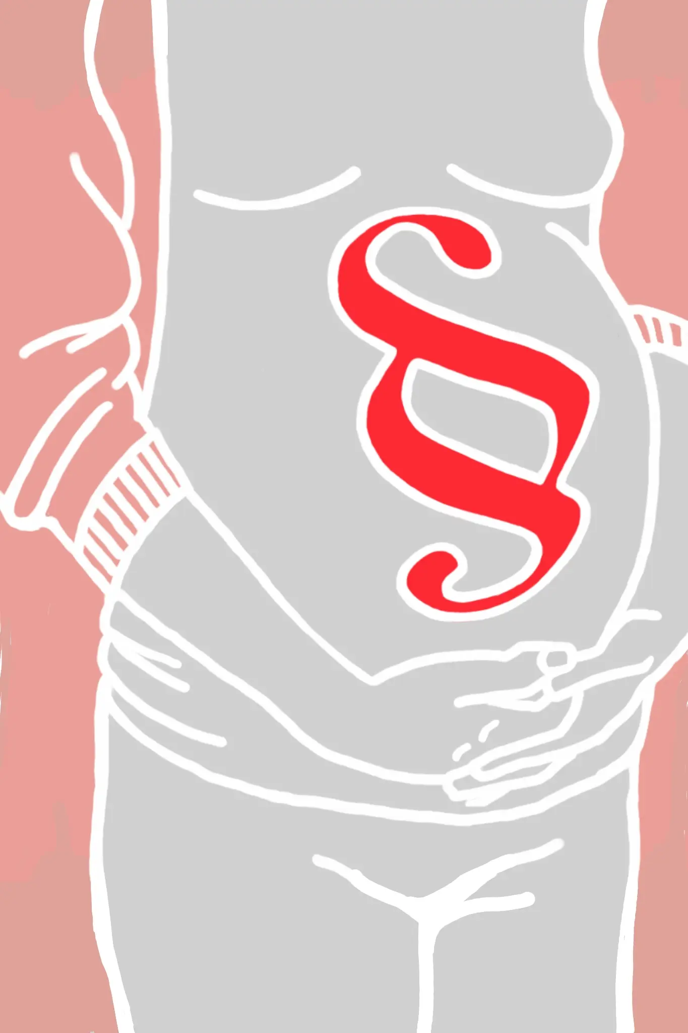 illustration-frau-schwanger-gesetz-zeichen-auf-bauch