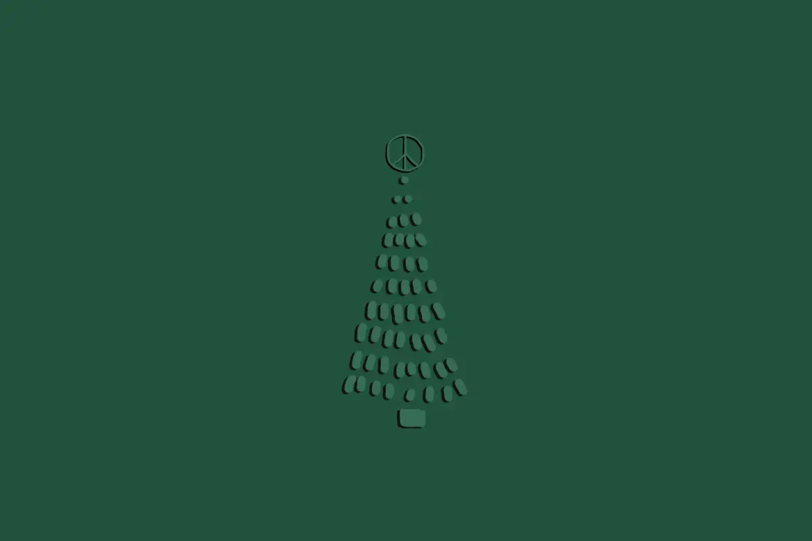 grün-peace-zeichen-tannenbaum-illustration