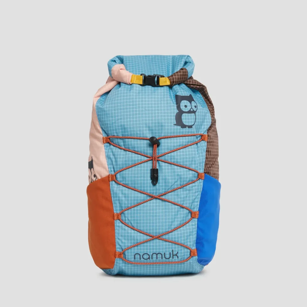 bunter-rucksack-mit-eule-kinderrucksack-türkis-rostrot-blau-namuk