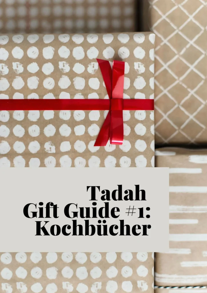 geschenk-bändel-rot-punkte-papier-geschenkpapier-giftguide-kochbuecher-schrift-schwarz